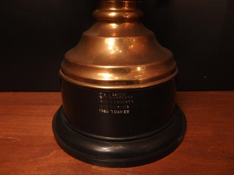 真鍮製トロフィー ビンテージシルバートロフィー　アンティーク優勝カップ　優勝杯　LCM 6553（4）