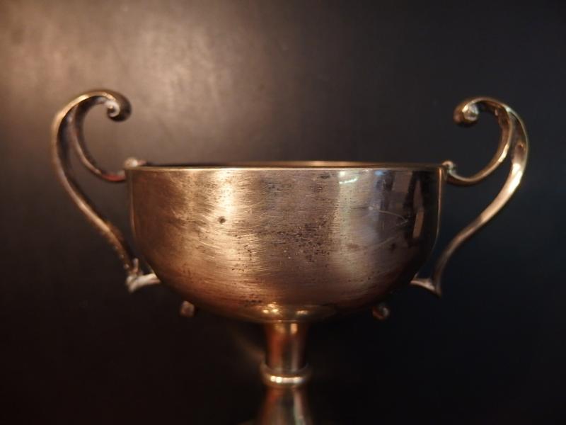 真鍮製トロフィー ビンテージシルバートロフィー　アンティーク優勝カップ　優勝杯　LCM 6528（3）