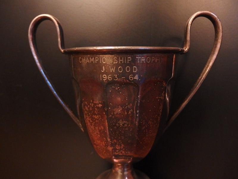 真鍮製トロフィー ビンテージシルバートロフィー　アンティーク優勝カップ　優勝杯　LCM 6530（3）