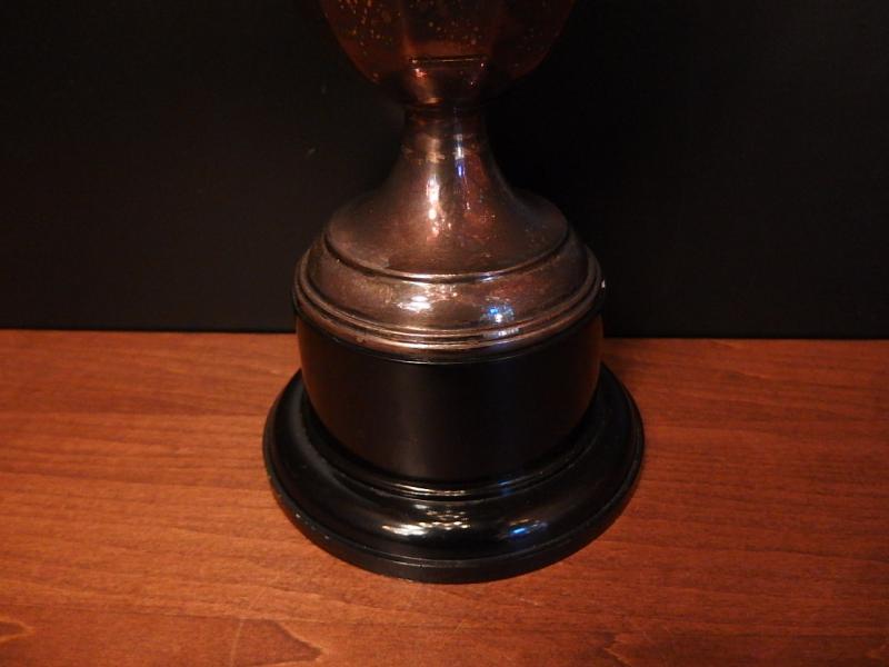 真鍮製トロフィー ビンテージシルバートロフィー　アンティーク優勝カップ　優勝杯　LCM 6530（4）