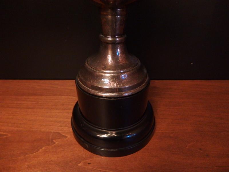 真鍮製トロフィー ビンテージシルバートロフィー　アンティーク優勝カップ　優勝杯　LCM 6531（4）
