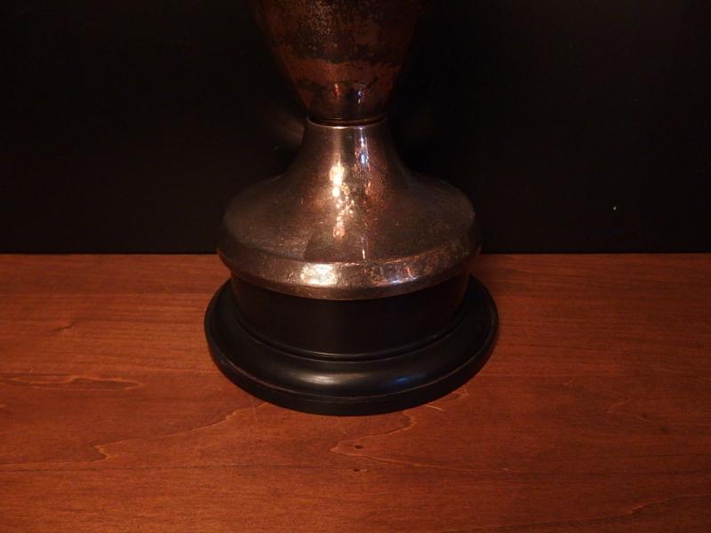真鍮製トロフィー ビンテージシルバートロフィー　アンティーク優勝カップ　優勝杯　LCM 6506（4）