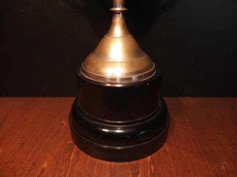 真鍮製トロフィー ビンテージシルバートロフィー　アンティーク優勝カップ　優勝杯　LCM 6513（4）