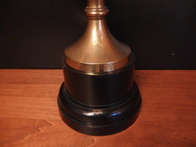真鍮製トロフィー ビンテージシルバートロフィー　アンティーク優勝カップ　優勝杯　LCM 6514（4）