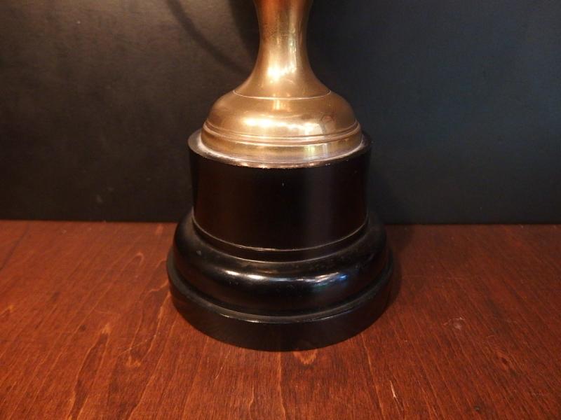真鍮製トロフィー ビンテージシルバートロフィー アンティーク優勝カップ 優勝杯 LCM 6521(4)