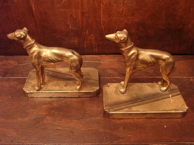 金属製犬ブックエンド、イヌ本立て、ドック置物 LCM 6332(2)
