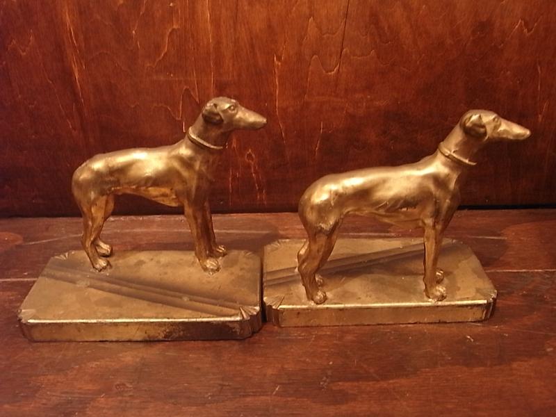 金属製犬ブックエンド、イヌ本立て、ドック置物 LCM 6332(3)