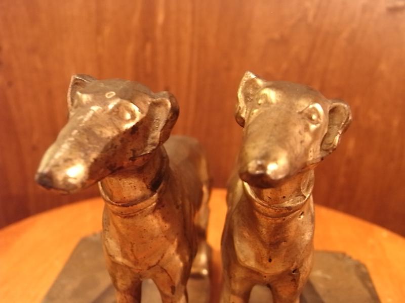 金属製犬ブックエンド、イヌ本立て、ドック置物 LCM 6332(7)