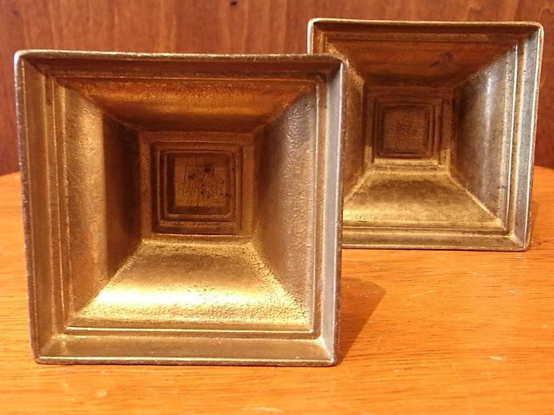 イタリア製アンティーク真鍮燭台、キャンドルホルダー、キャンドルスタンド、ロウソク立て LCM 6402(6)