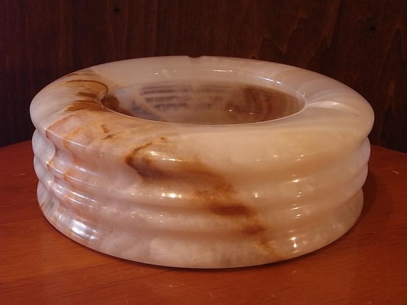 Italian marble ashtray