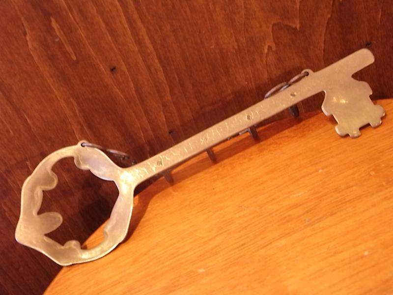 イタリア製真鍮棒鍵フック　壁鍵掛けハンガー　LCM 6301（6）
