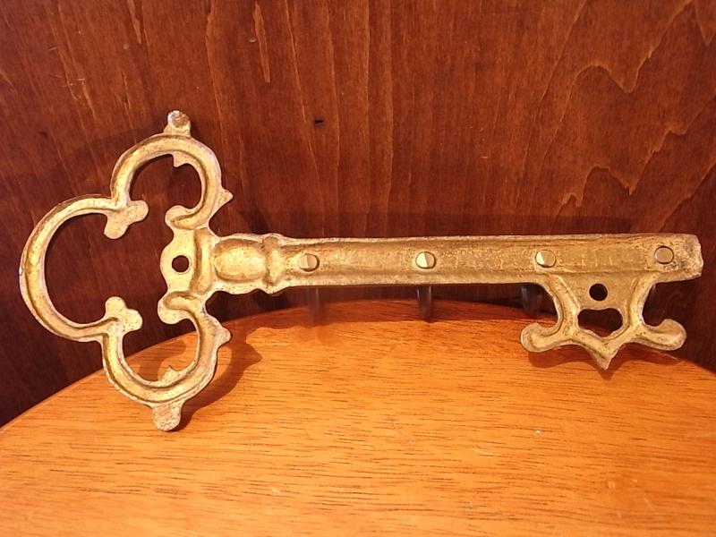 イタリア製真鍮棒鍵フック　壁鍵掛けハンガー　LCM 6302（6）