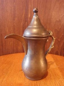 Italian mini brass jug