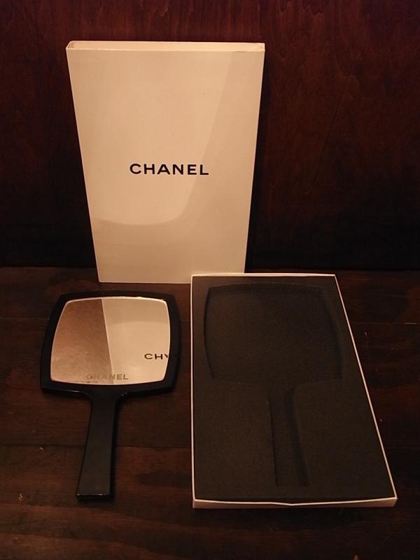 黒CHANELハンドミラー、シャネルノベルティミラー LCM 6421(7)