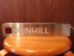 DUNHILL advertisement light