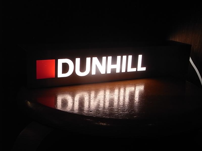 DUNHILL看板、ダンヒル電飾看板、ダンヒルノベルティ、ダンヒルライト　LCM 6413（2）