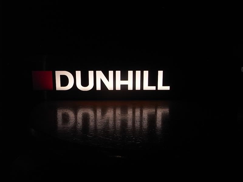 DUNHILL看板、ダンヒル電飾看板、ダンヒルノベルティ、ダンヒルライト　LCM 6413（3）