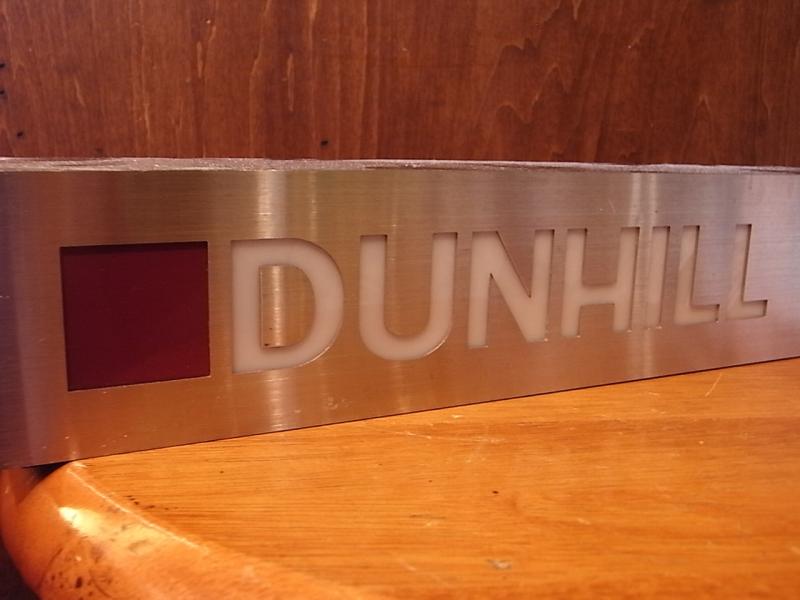 DUNHILL看板、ダンヒル電飾看板、ダンヒルノベルティ、ダンヒルライト　LCM 6413（7）