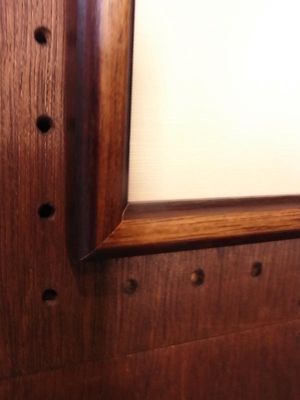 ビンテージ木製ピクチャーフレーム（額縁、フォトフレーム）（木、壁掛け）　BCM 0103（5）