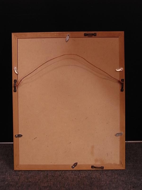 ビンテージ木製ピクチャーフレーム（額縁、フォトフレーム）（木、壁掛け）　BCM 0108（4）