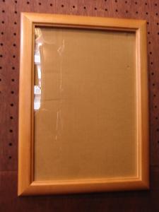 wood picture frame