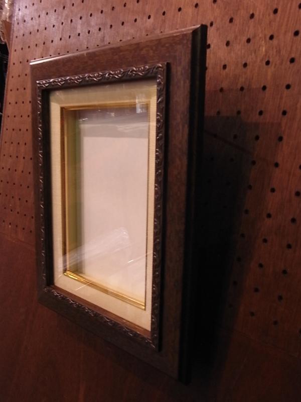 ビンテージ木製ピクチャーフレーム（額縁、フォトフレーム）（木、壁掛け）　BCM 0110（3）