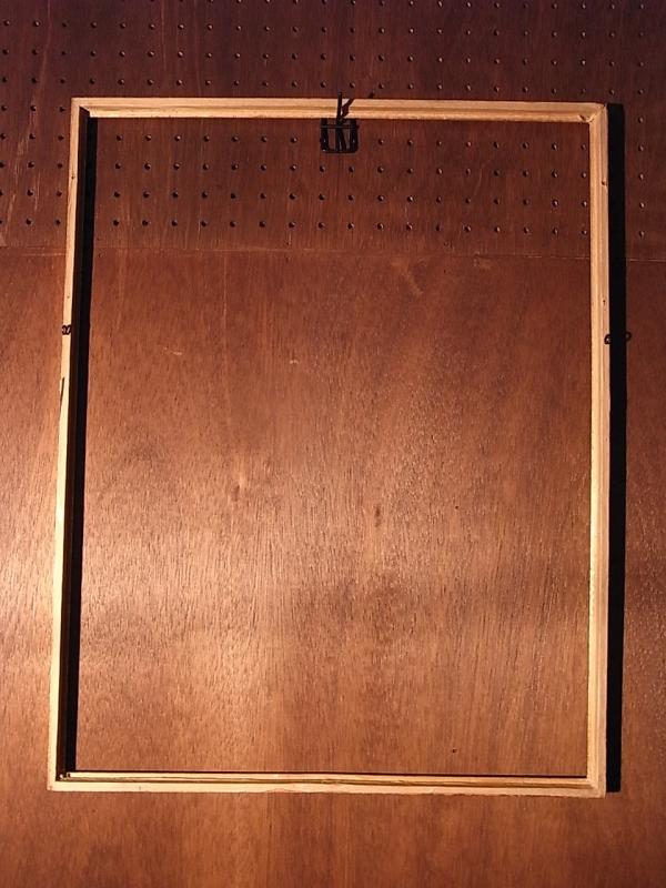 イタリア製ビンテージ木製ピクチャーフレーム（額縁、フォトフレーム）（木、壁掛け）　BCM 0130（4）