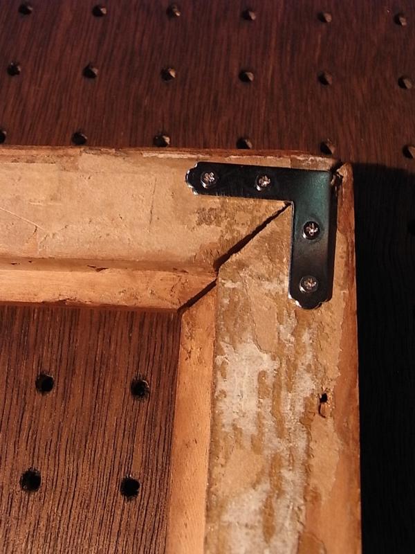 ビンテージ木製ピクチャーフレーム（額縁、フォトフレーム）（木、壁掛け）　BCM 0131（7）