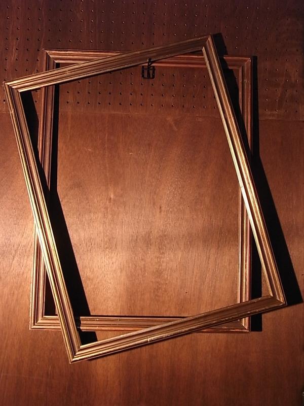 Italian wood picture frame（2点あり！）