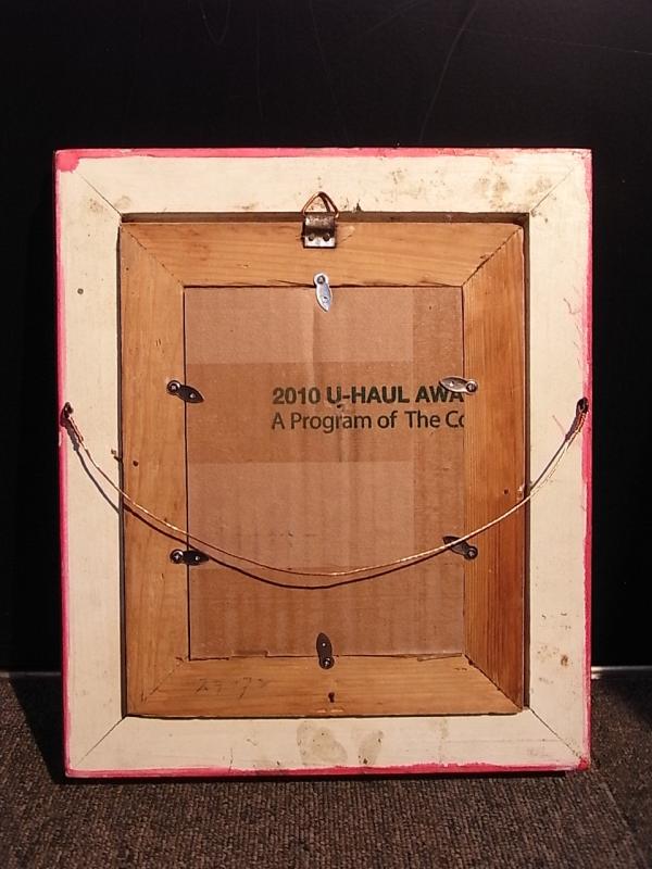ビンテージ木製ピクチャーフレーム（額縁、フォトフレーム）（木、壁掛け）　BCM 0133（7）