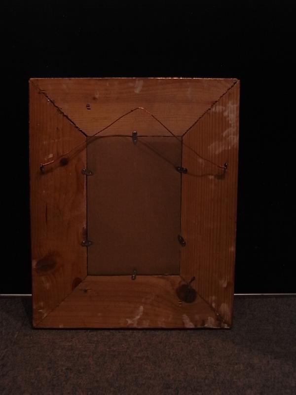 ビンテージ木製ピクチャーフレーム（額縁、フォトフレーム）（木、壁掛け）　BCM 0135（7）
