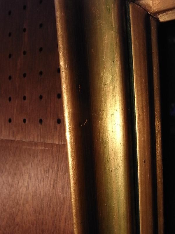ビンテージ木製ピクチャーフレーム（額縁、フォトフレーム）（木、壁掛け）　BCM 0136（4）