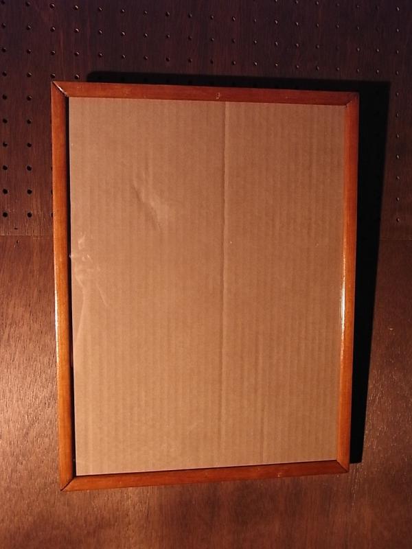 wood picture frame