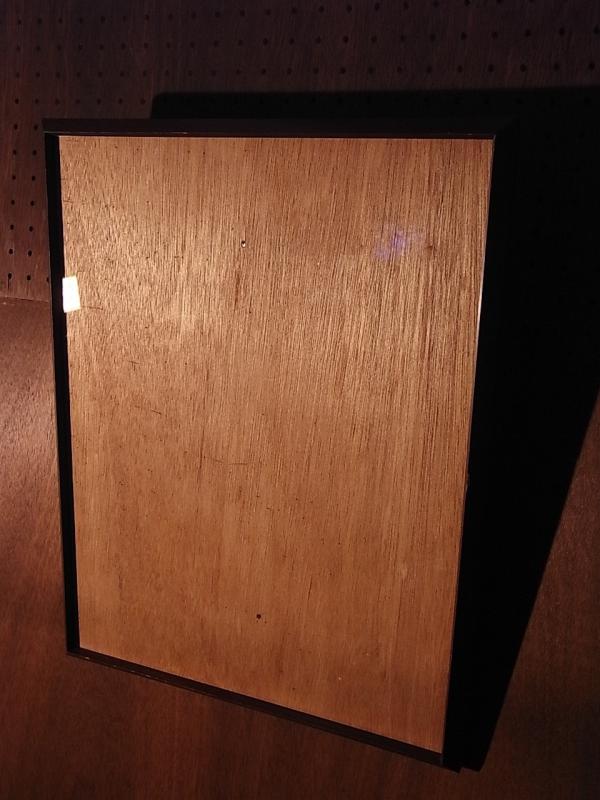 ビンテージ木製ピクチャーフレーム（額縁、フォトフレーム）（木、壁掛け）　BCM 0142（2）