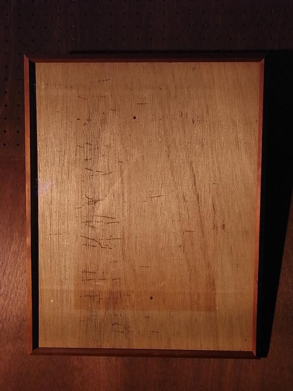 wood picture frame