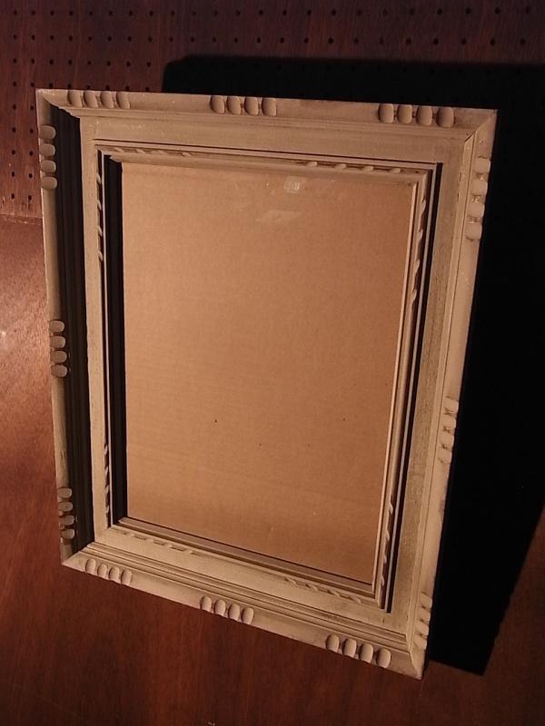 ビンテージ木製ピクチャーフレーム（額縁、フォトフレーム）（木、壁掛け）　BCM 0144（2）