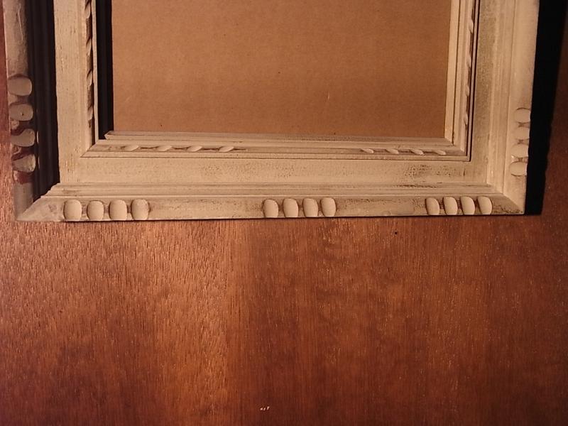 ビンテージ木製ピクチャーフレーム（額縁、フォトフレーム）（木、壁掛け）　BCM 0144（3）