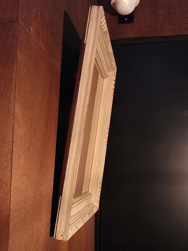 ビンテージ木製ピクチャーフレーム（額縁、フォトフレーム）（木、壁掛け）　BCM 0144（4）