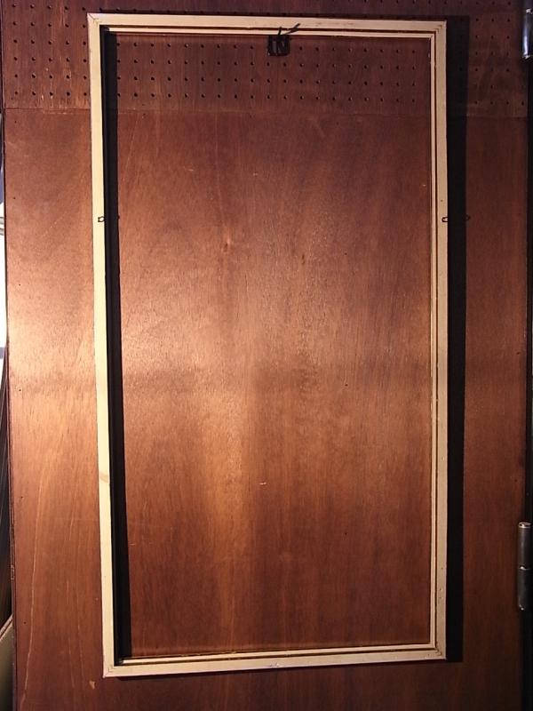 ビンテージ木製ピクチャーフレーム（額縁、フォトフレーム）（木、壁掛け）　BCM 0146（5）