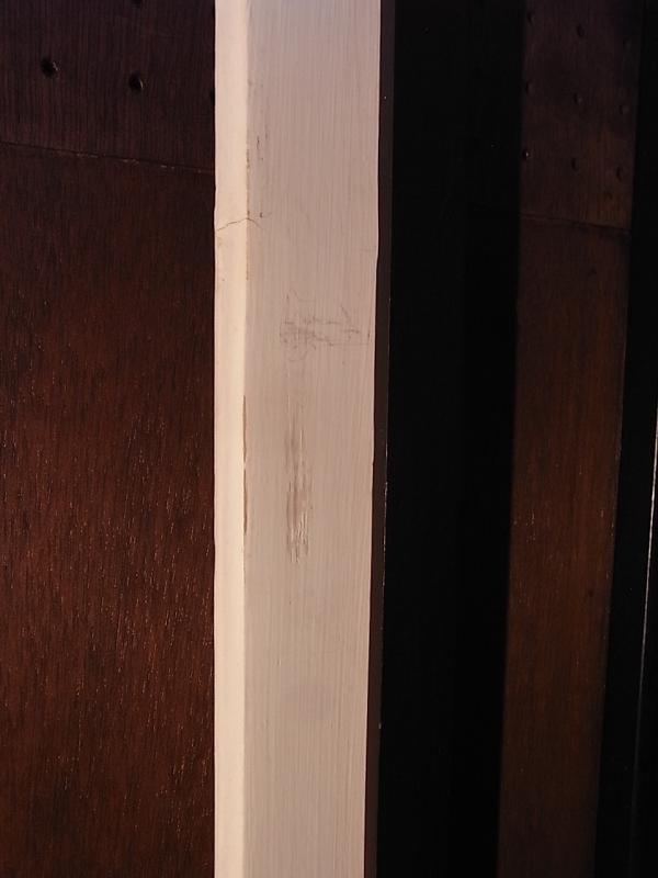 ビンテージ木製ピクチャーフレーム（額縁、フォトフレーム）（木、壁掛け）　BCM 0148（4）