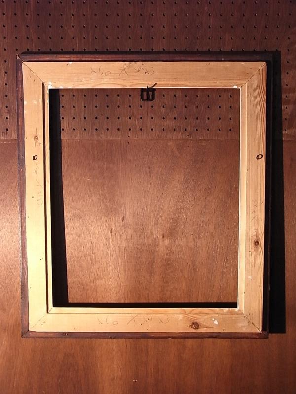 ビンテージ木製ピクチャーフレーム（額縁、フォトフレーム）（木、壁掛け）　BCM 0149（5）