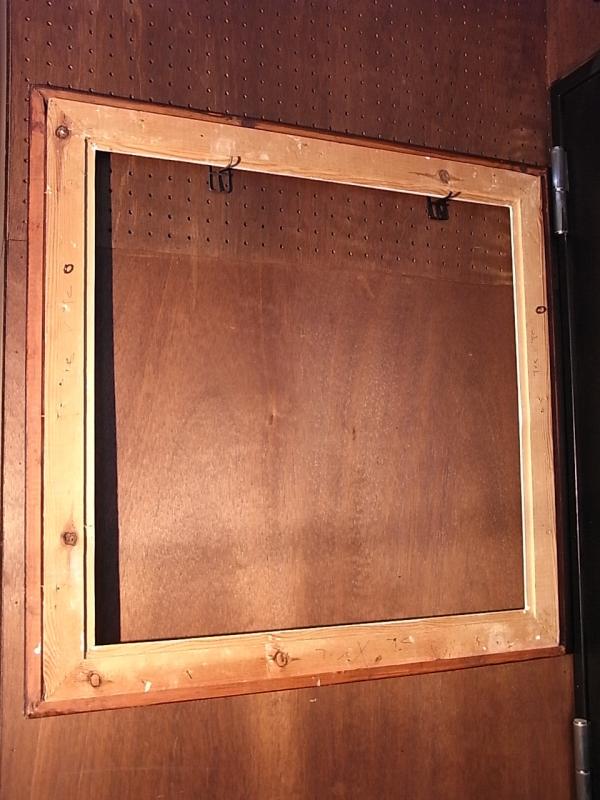 ビンテージ木製ピクチャーフレーム（額縁、フォトフレーム）（木、壁掛け）　BCM 0155（5）