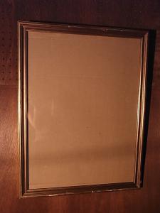 Italian wood picture frame