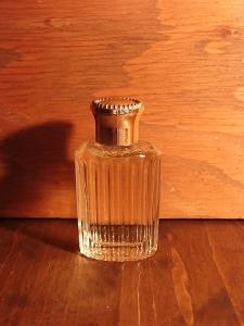 French glass perfume bottle