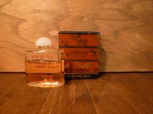 YVES SAINT LAURENT / OPIUM perfume bottle & case
