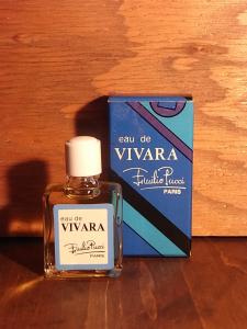 Emillio Pucci / VIVARA perfume bottle & case