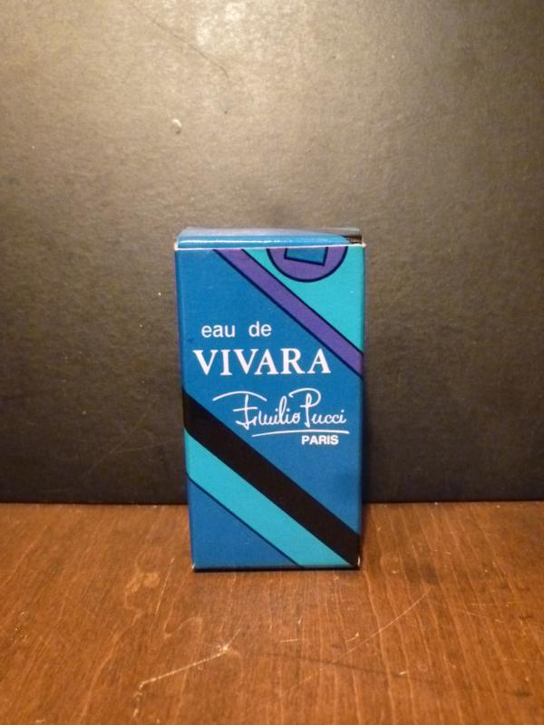 Emillio Pucci / VIVARA香水瓶、ミニチュア香水ボトル、ミニガラスボトル、サンプルガラス瓶　BCM 0188（6）