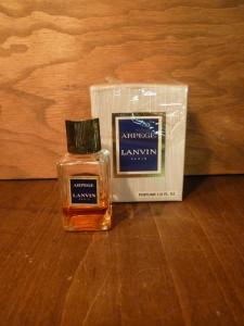 LANVIN / ARPEGE perfume bottle & box