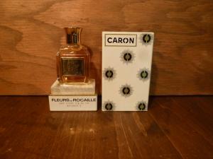 CARON / FLEURS DE ROCAILLE perfume bootle & case（美品）