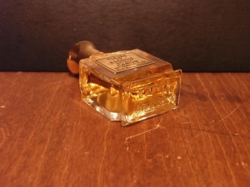 CARON/FLEURS DE ROCAILLE香水瓶、ミニチュア香水ボトル、ミニガラスボトル、サンプルガラス瓶 BCM 0194(4)